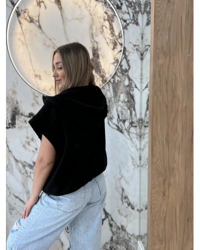 Kamizelka na zamek By o la la...! czarna