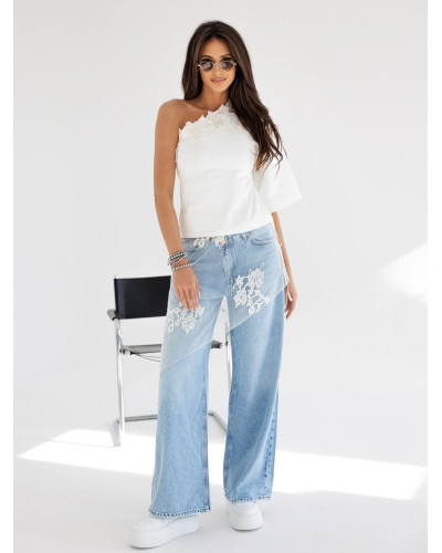 Pareo koronkowe By o la la...! białe