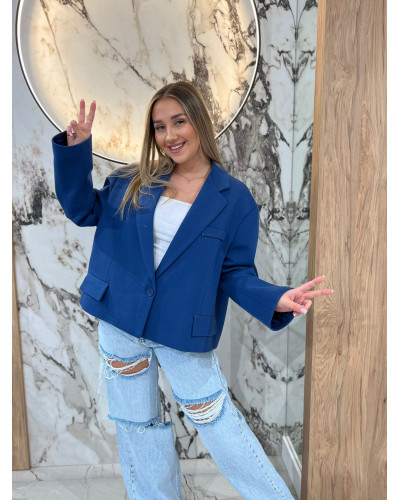 Marynarka pudełkowa By o la la..! denim