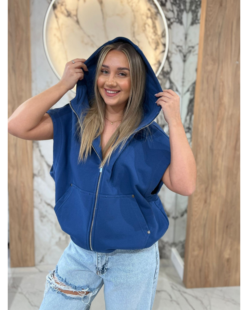 Kamizelka na zamek By o la la...! denim