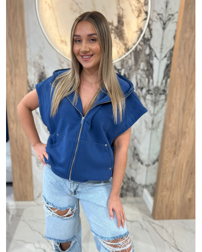 Kamizelka na zamek By o la la...! denim