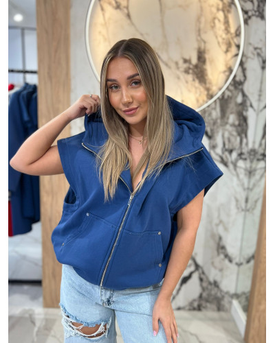 Kamizelka na zamek By o la la...! denim