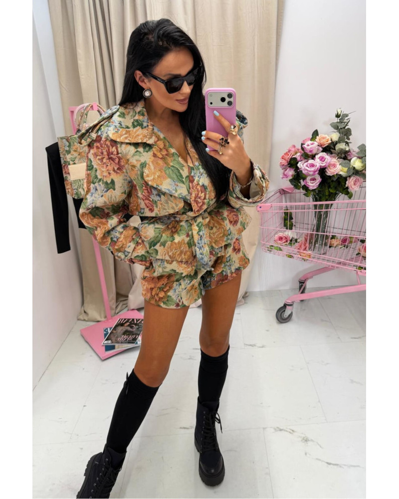 Trencz krótki Rosalia La Milla niebieski