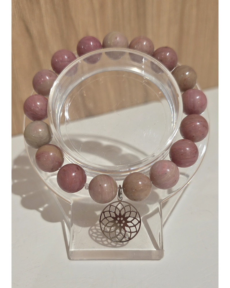 Bransoletka Kwarc By o la la...! różowa