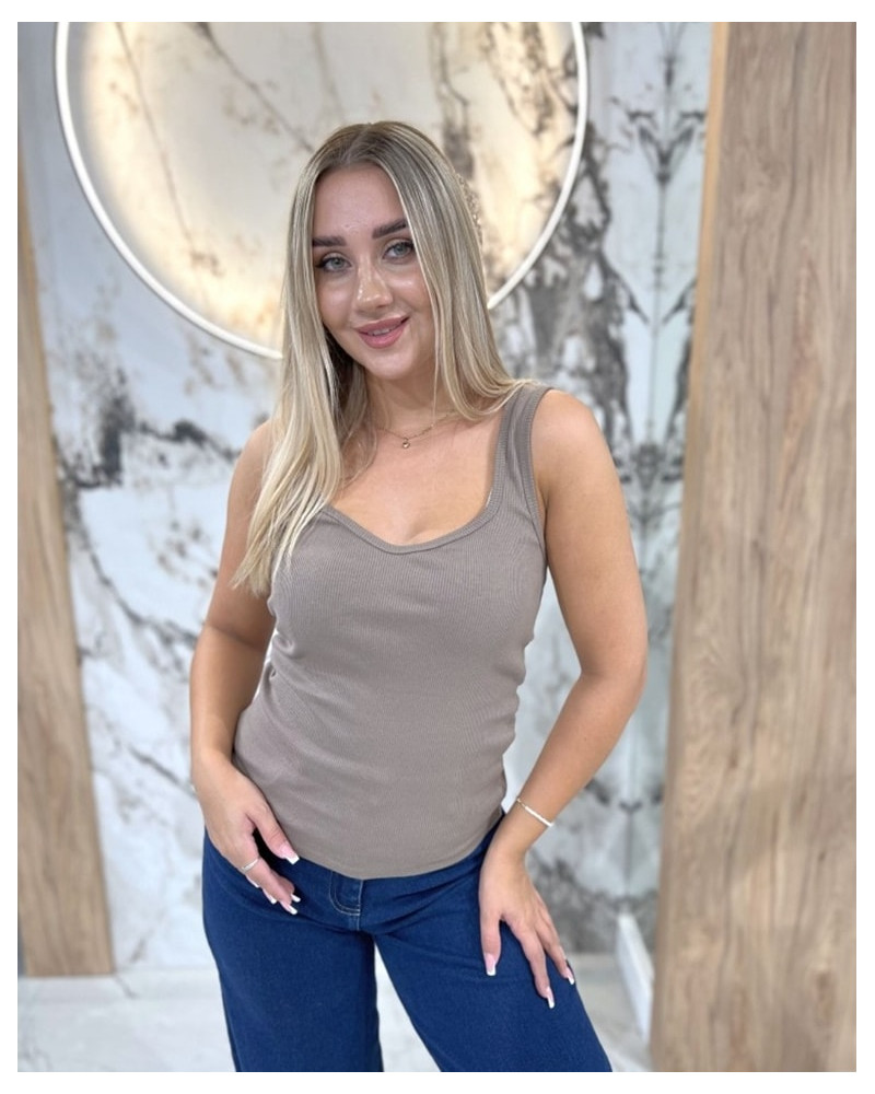 Bokserka w szpic By o la la...! stone