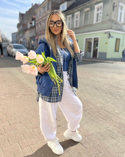 Kamizelka na zamek By o la la...! denim