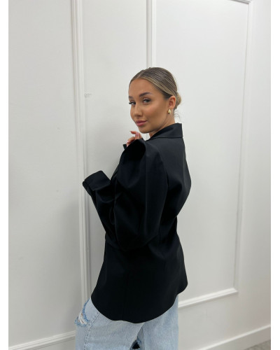 Marynarka taliowana La Milla czarna