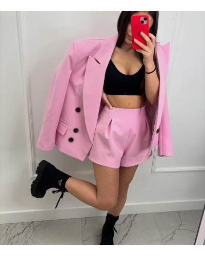 Spodenki materiałowe motylki La Milla różowe