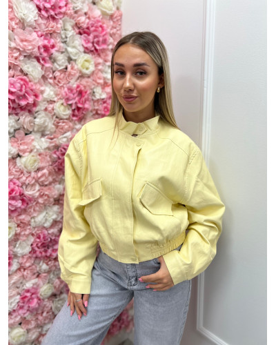 Bomberka ze ściągaczem bananowa