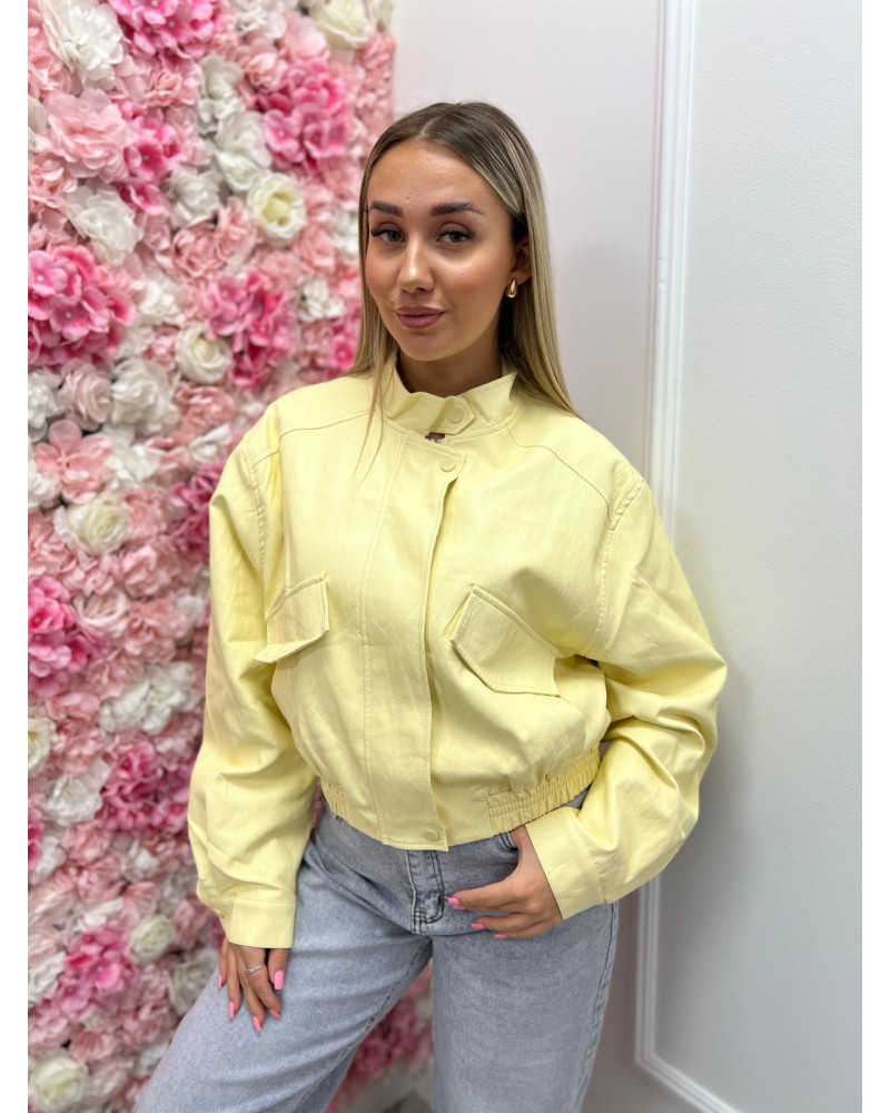 Bomberka ze ściągaczem bananowa