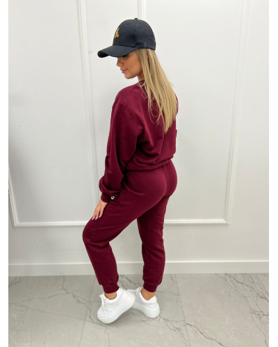 Komplet dresowy Brandenburg burgundowy