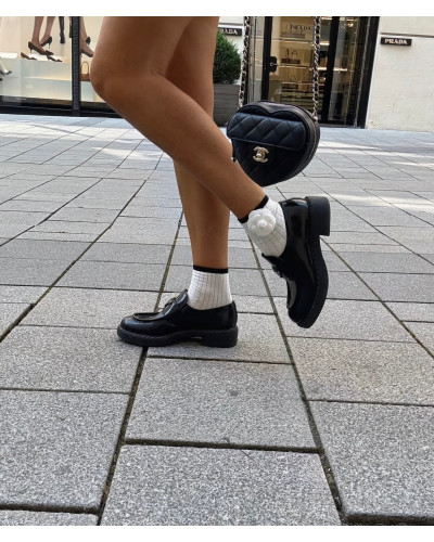 Skarpetki z różą La Milla białe