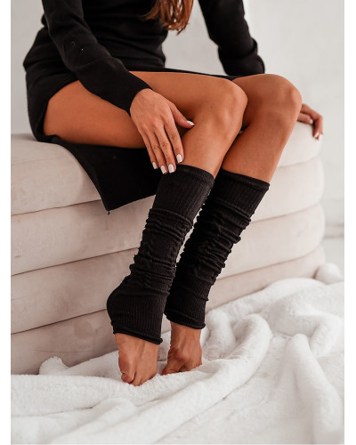 Getry warkocz czarne