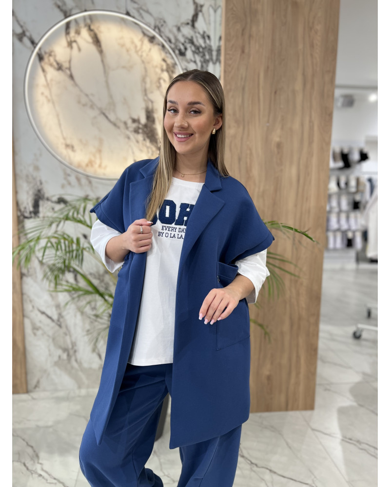 Kamizelka dresowa By o la la...! denim