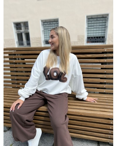Bluza LOL By o la la...! biała z chocomus