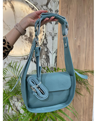 Torebka z regulowanym paskiem By o la la...! morska