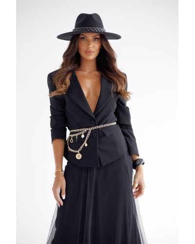 Spódnica tiulowa maxi By o la la...! czarna