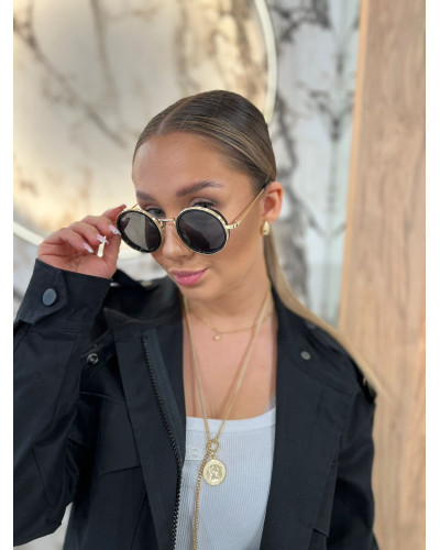 Okulary przeciwsłoneczne Roma czarne