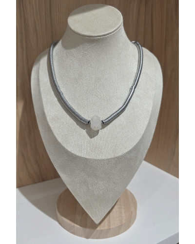 Naszyjnik z kamieniem By o la la...! kryształ górski