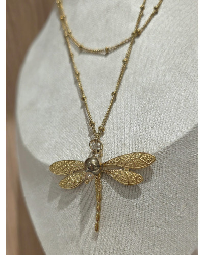 Naszyjnik Ważka By o la la...! złoty