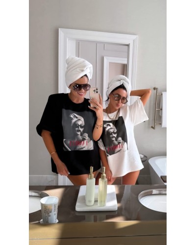 T-shirt kobieta La Milla biały