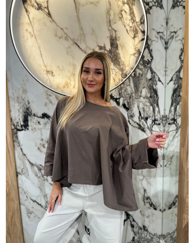 Bluzka nietoperz By o la la...! kakao