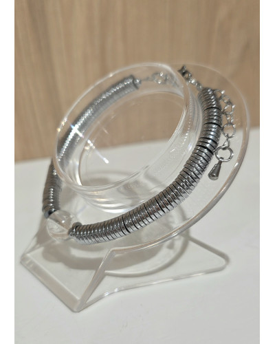 Bransoletka By o la la...! z kryształem górskim