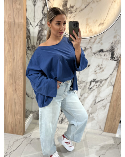 Bluzka nietoperz By o la la...! denim