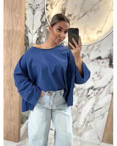 Bluzka nietoperz By o la la...! denim