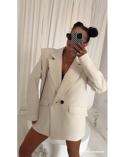 Marynarka wigilia La Milla beżowa