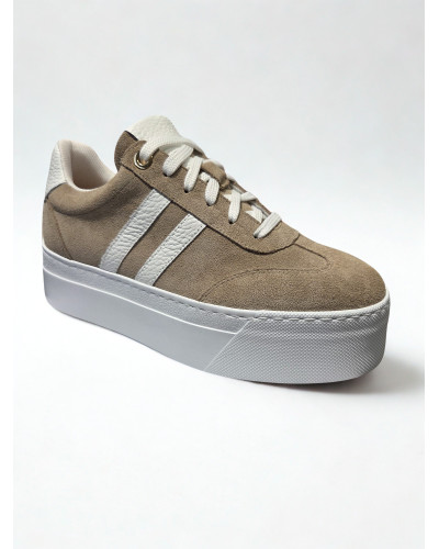 Sneakersy By o la la...! beżowe