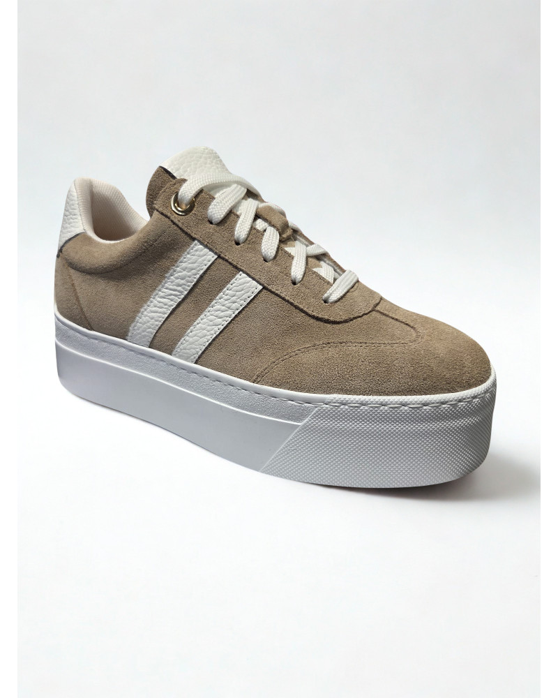 Sneakersy By o la la...! beżowe