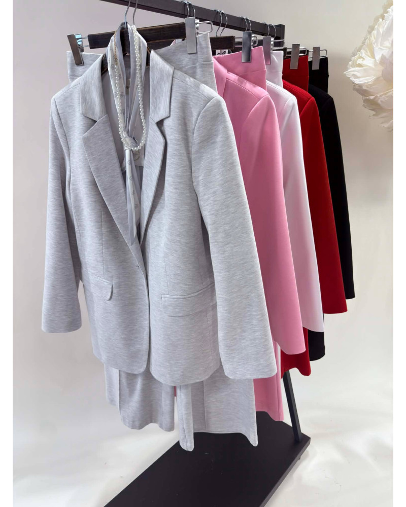 Komplet z marynarką By o la la...! red kiss