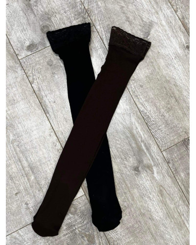 Rajstopy By o la la...! czekoladowe