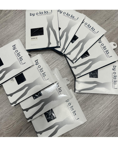 Rajstopy By o la la...! czekoladowe