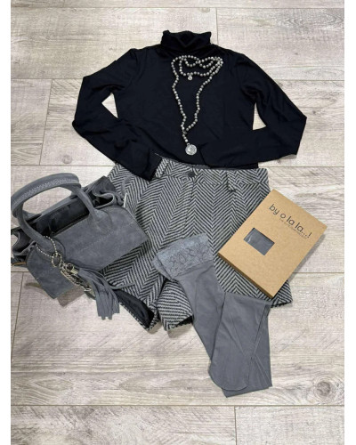 Rajstopy By o la la...! grafitowe