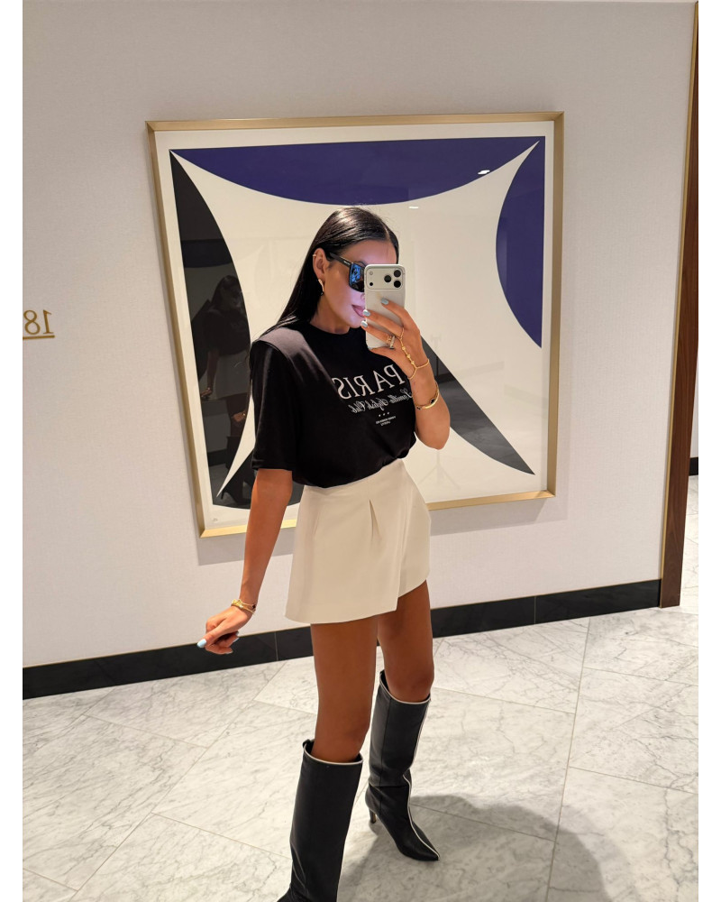 T-shirt La Milla Paris czarny