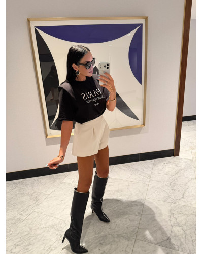 T-shirt La Milla Paris czarny