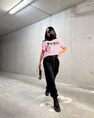 Spodnie dresowe pumpy La Milla czarne