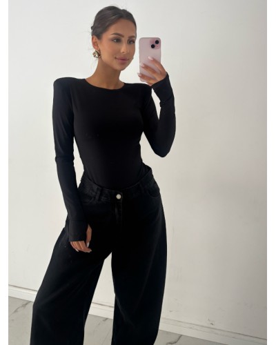 Body z poduszkami EMO czarne