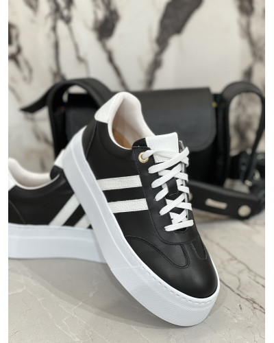 Sneakersy By o la la...! czarne