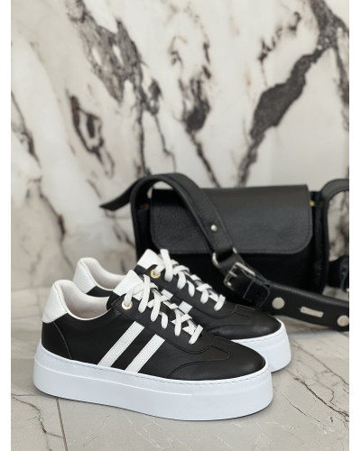 Sneakersy By o la la...! czarne