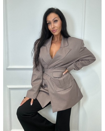 Marynarka saszetka La Milla fango