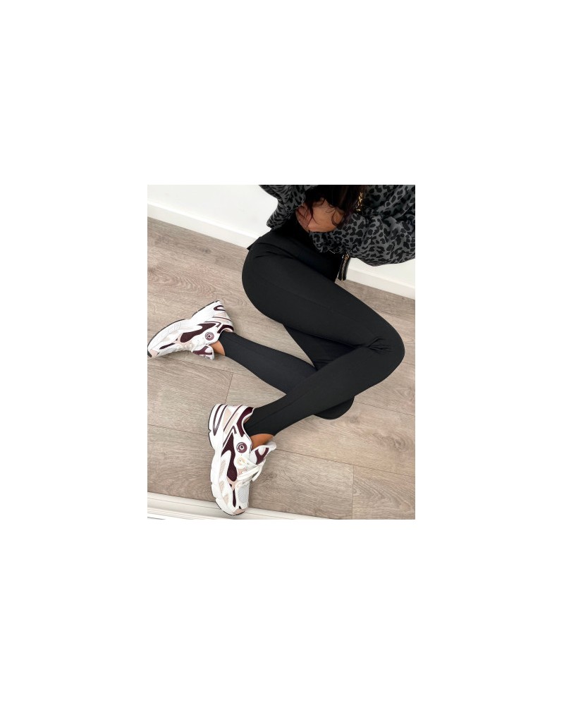 Legginsy zapiętki La Milla czarne Legginsy zapiętki La Milla czarne