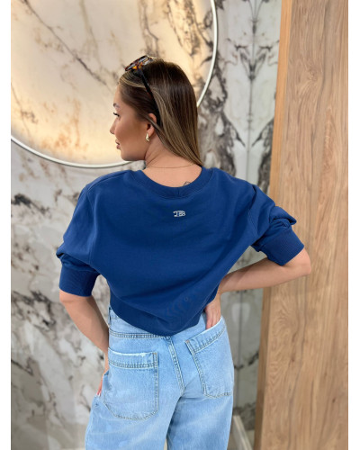 Bluza krótka By o la la...! denim