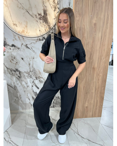 Kombinezon z zamkiem By o la la...! czarny