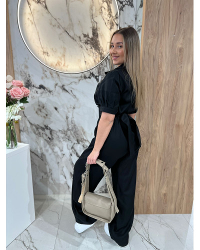 Kombinezon z zamkiem By o la la...! czarny