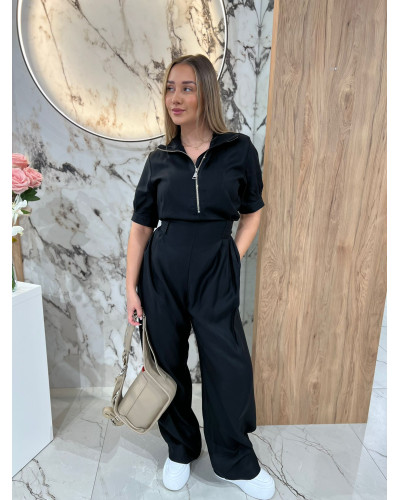 Kombinezon z zamkiem By o la la...! czarny