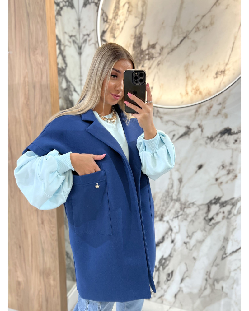 Kamizelka dresowa By o la la...! denim