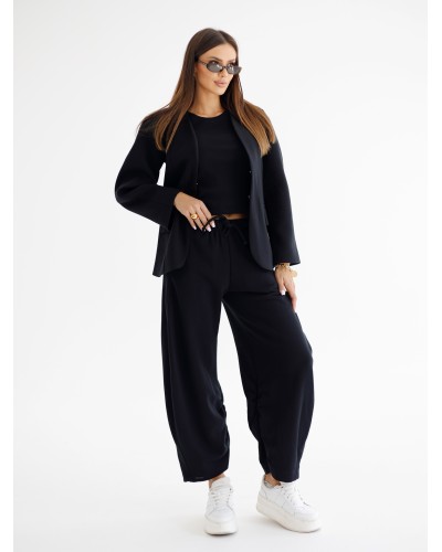 Marynarka typu Blazer By o la la...! czarna